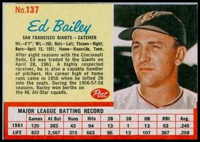 137 Ed Bailey